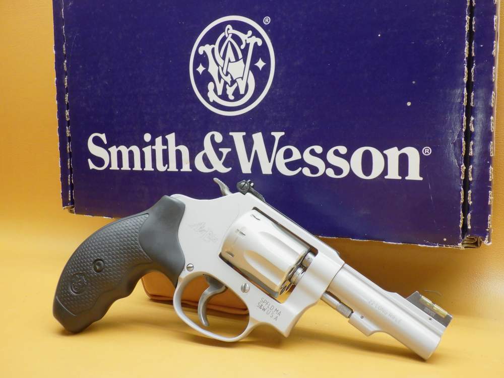 S&W 317-3 AirLite .22 LR 3" Bbl 8-Shot Light Weight Revolver w/Box-img-0