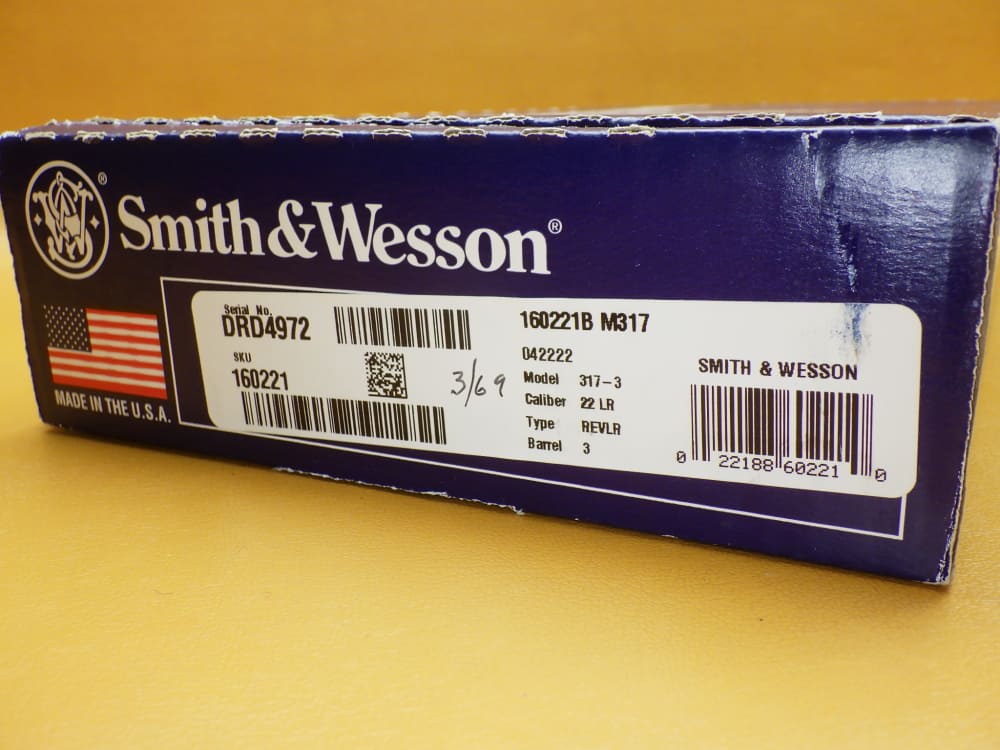 S&W 317-3 AirLite .22 LR 3" Bbl 8-Shot Light Weight Revolver w/Box-img-24