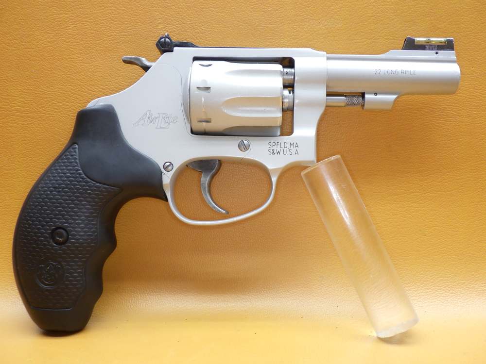 S&W 317-3 AirLite .22 LR 3" Bbl 8-Shot Light Weight Revolver w/Box-img-1