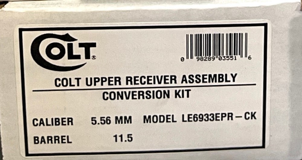 COLT Upper 556/223 098289035516-img-3