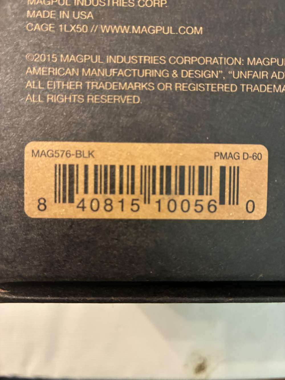 Magpul D-60 Magazine New in box-img-1