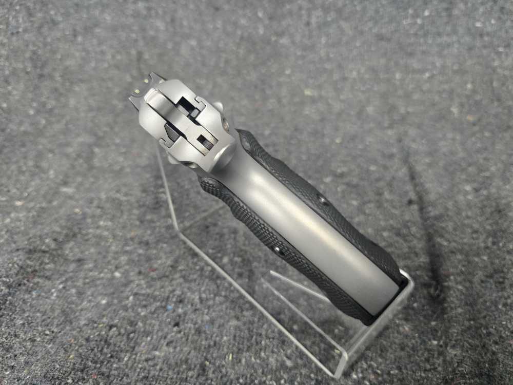 RARE CZ USA mdl. 75 B MATTE STAINLESS, Cal. 9mm TAKE A SHOT-img-10