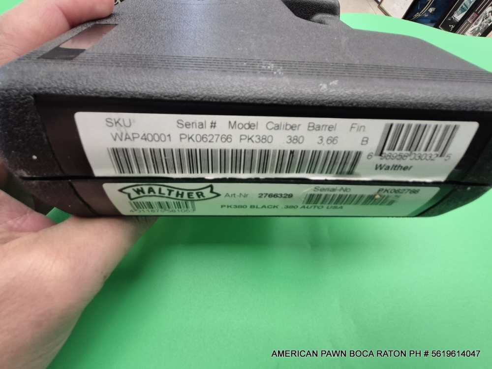 WALTHER PK380 CAL.380 PISTOL W/BX/2MG/HOLSTER. WAP40001-img-16