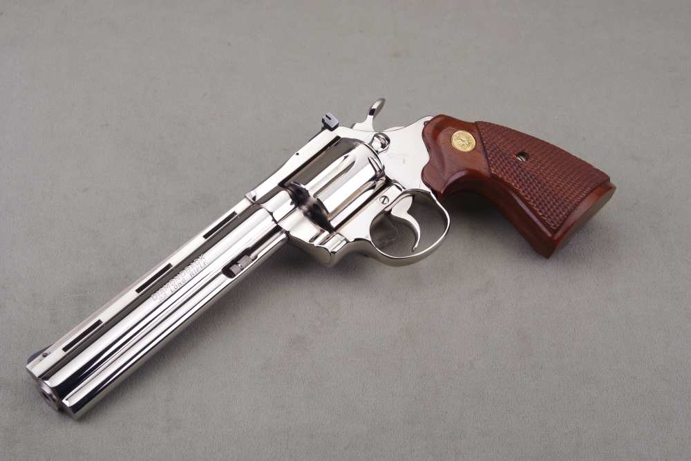 1978 Colt Diamondback 22LR 6'' Nickel 98%+ with Original Box & Papers-img-35