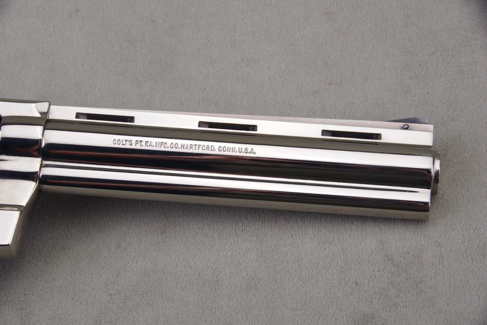 1978 Colt Diamondback 22LR 6'' Nickel 98%+ with Original Box & Papers-img-14