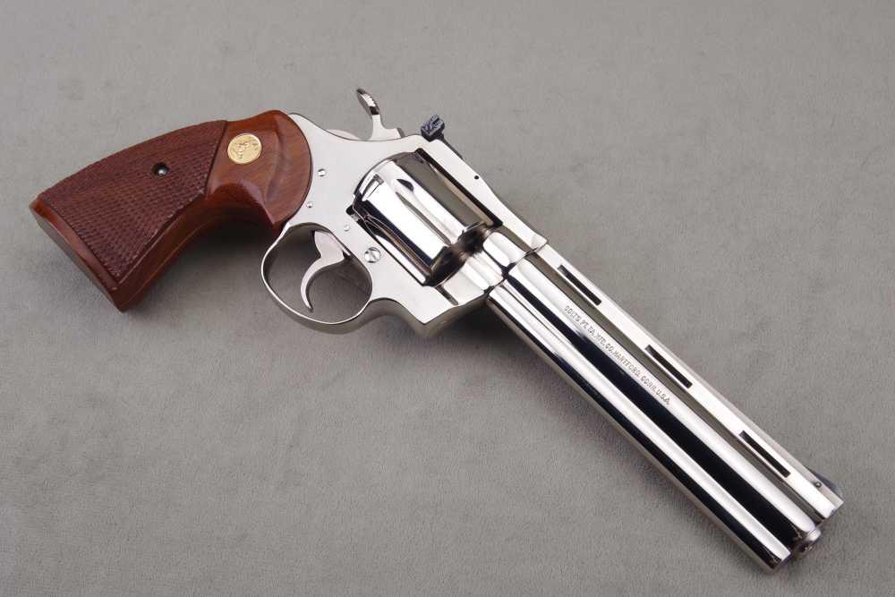 1978 Colt Diamondback 22LR 6'' Nickel 98%+ with Original Box & Papers-img-34