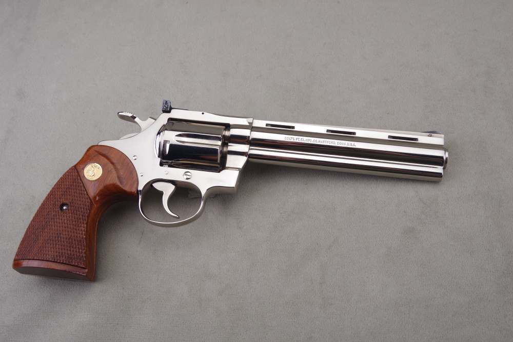 1978 Colt Diamondback 22LR 6'' Nickel 98%+ with Original Box & Papers-img-13