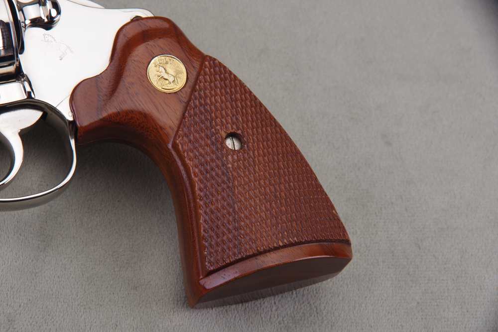 1978 Colt Diamondback 22LR 6'' Nickel 98%+ with Original Box & Papers-img-12