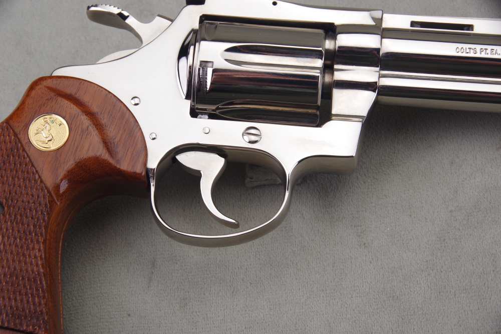 1978 Colt Diamondback 22LR 6'' Nickel 98%+ with Original Box & Papers-img-17