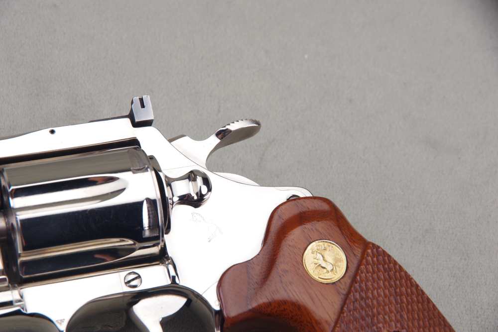 1978 Colt Diamondback 22LR 6'' Nickel 98%+ with Original Box & Papers-img-10