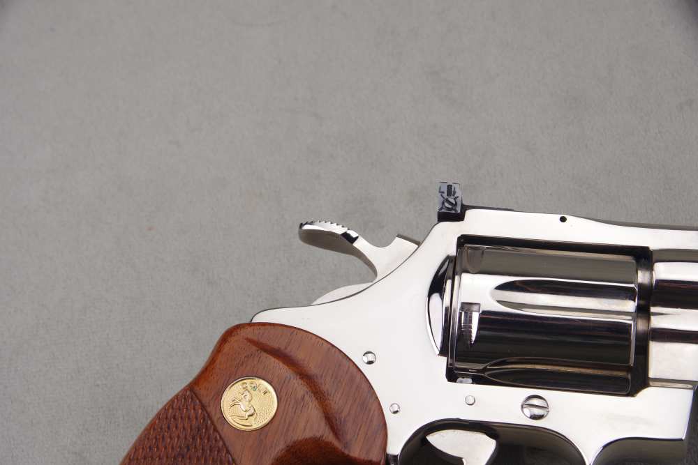 1978 Colt Diamondback 22LR 6'' Nickel 98%+ with Original Box & Papers-img-16