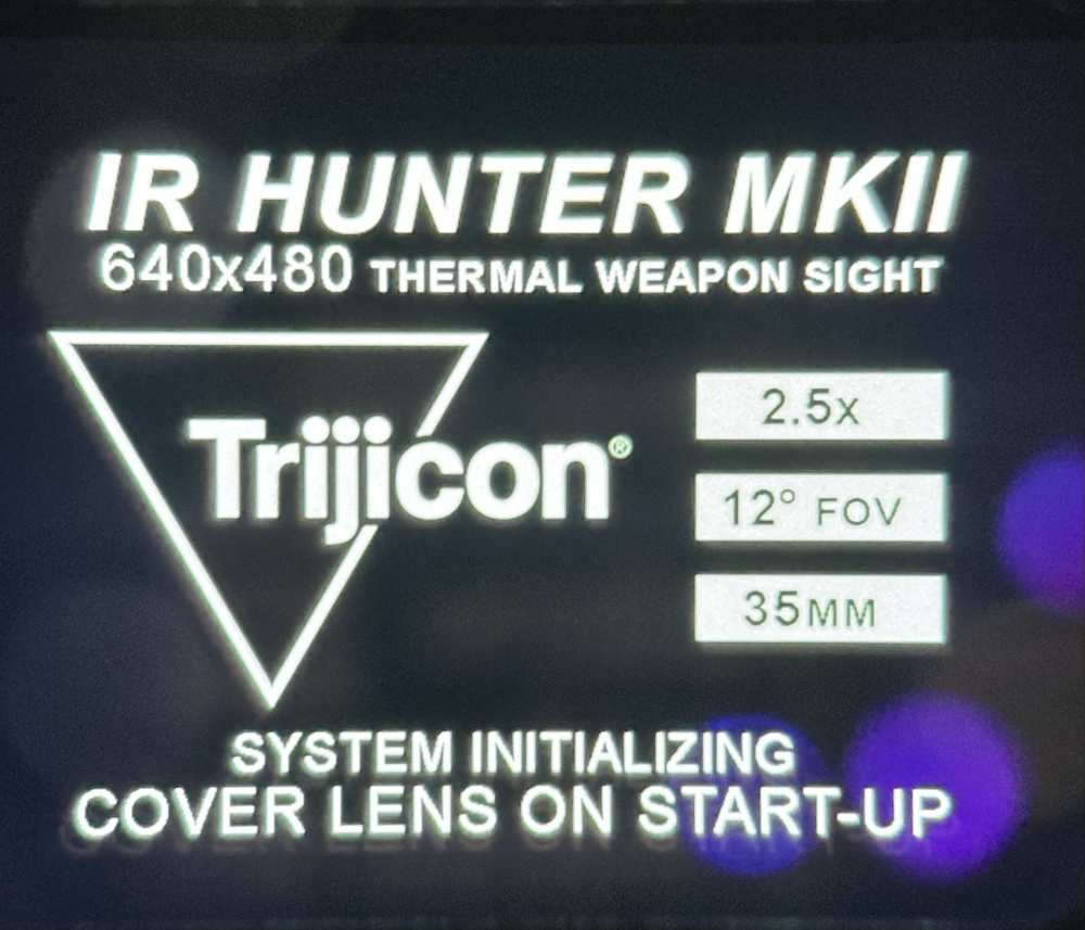 Trijicon IR-HUNTER MK2 35mm 640 Thermal Scope 2.5x 640x480-img-1
