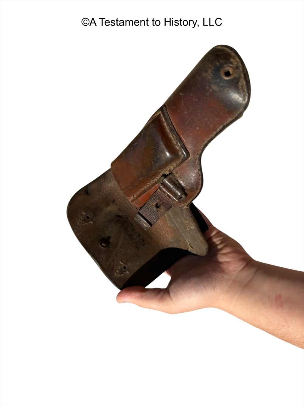 WWII GERMAN- FEMARU P.37 HOLSTER- LUFTWAFFE ISSUE- ORIG! WW2 RARE!-img-9
