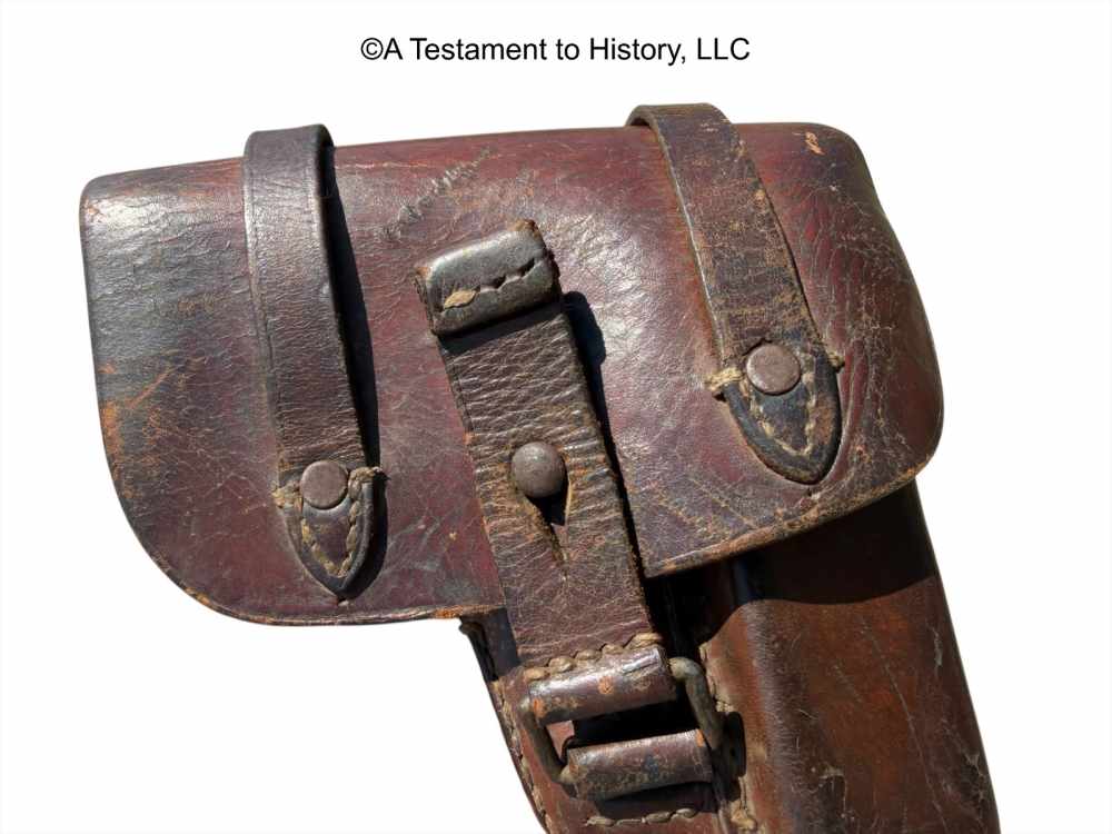 WWII GERMAN- FEMARU P.37 HOLSTER- LUFTWAFFE ISSUE- ORIG! WW2 RARE!-img-1