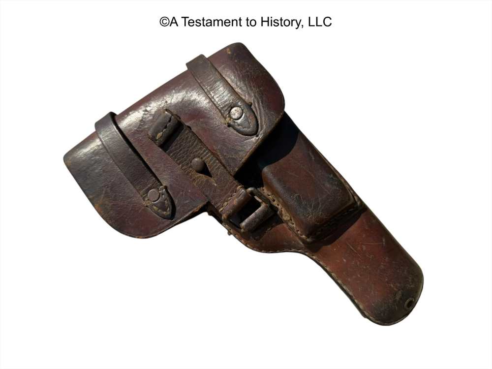 WWII GERMAN- FEMARU P.37 HOLSTER- LUFTWAFFE ISSUE- ORIG! WW2 RARE!-img-0