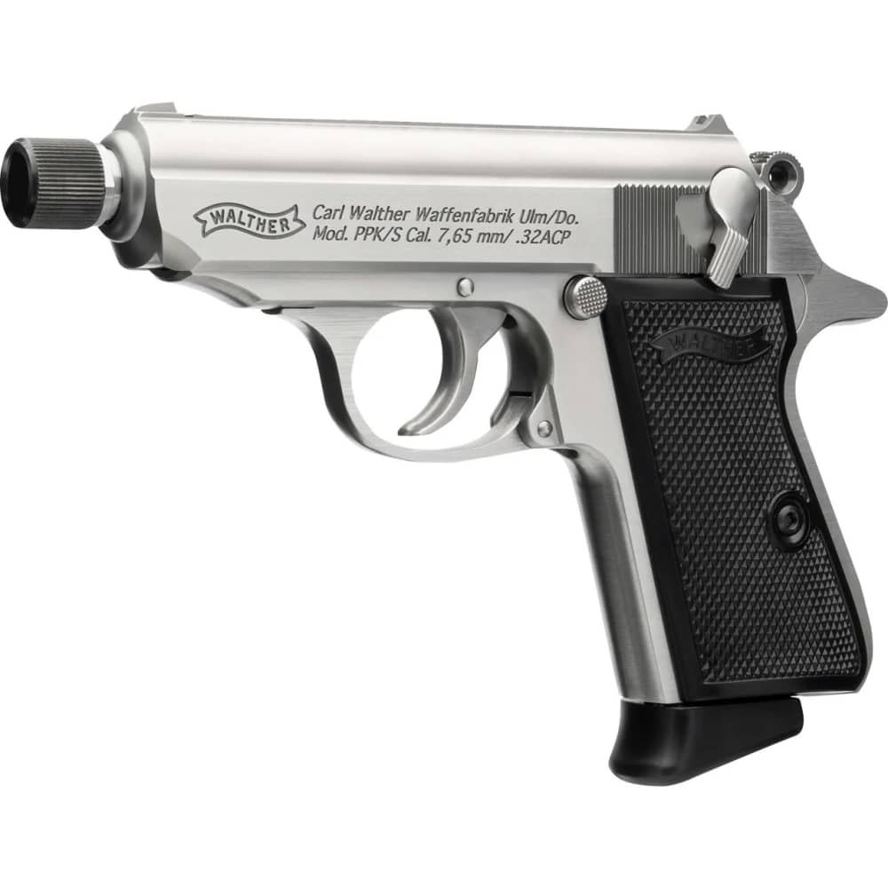 Walther PPK/S SD .32 Auto Pistol 3.3" Threaded Barrel - 7 Rd-img-0