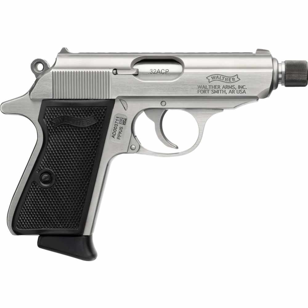 Walther PPK/S SD .32 Auto Pistol 3.3" Threaded Barrel - 7 Rd-img-2