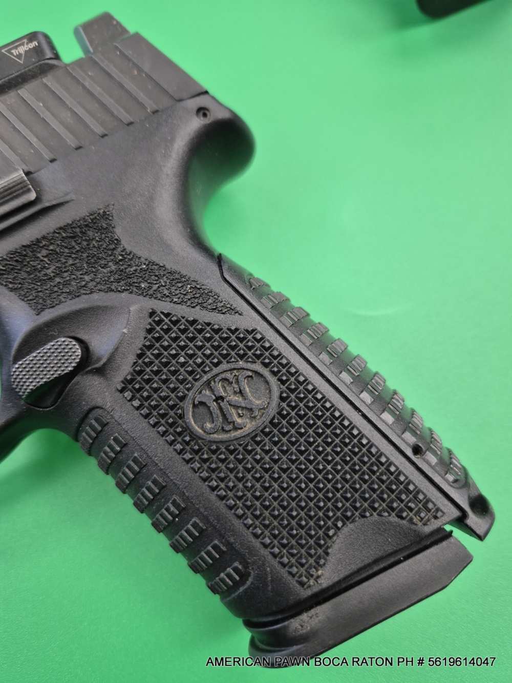 FN 509 Midsize Tactical 9mm THREADED 4.5" BRL, FN509 TRIJICON RM05 RED DOT -img-10