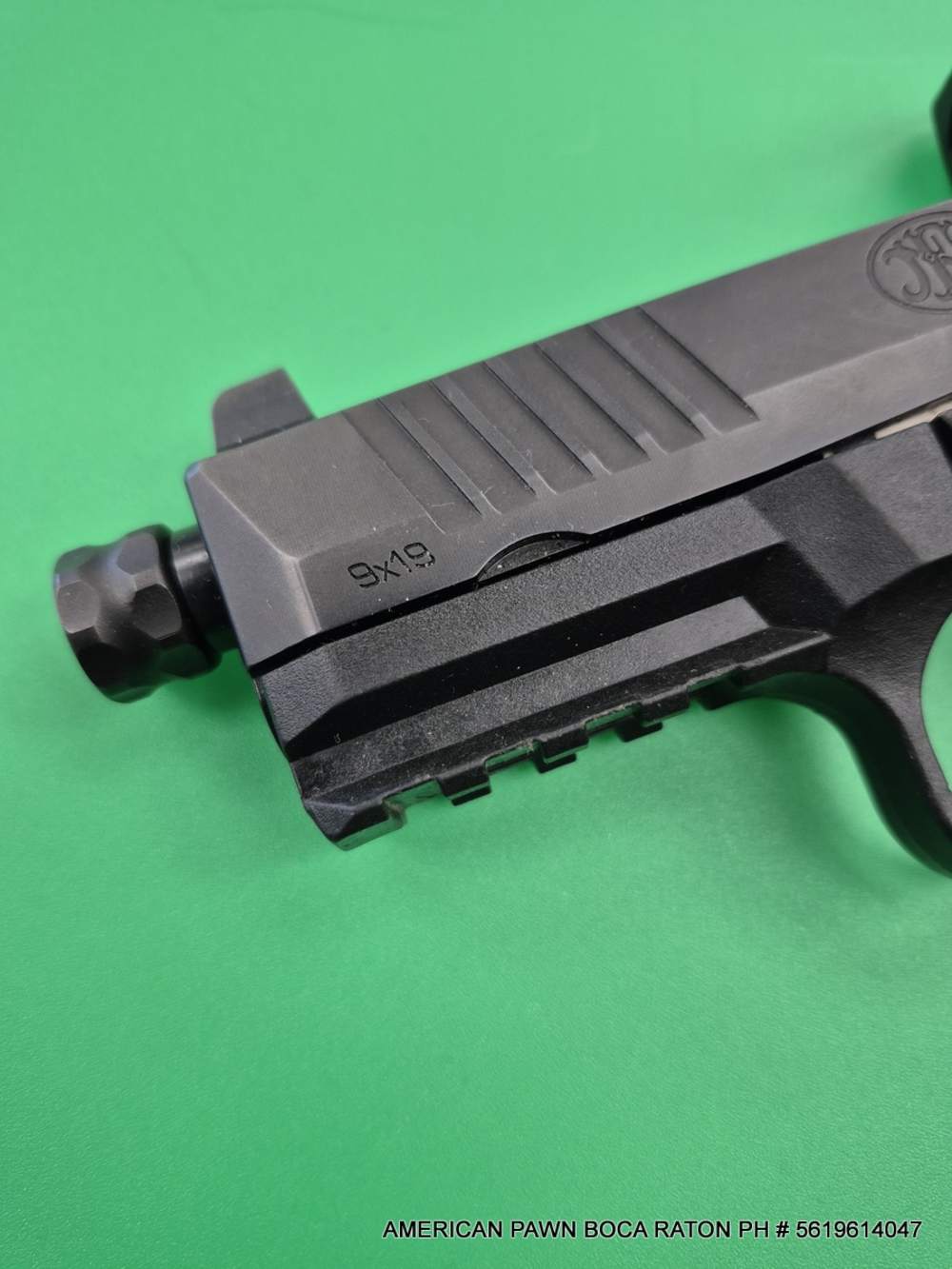 FN 509 Midsize Tactical 9mm THREADED 4.5" BRL, FN509 TRIJICON RM05 RED DOT -img-8
