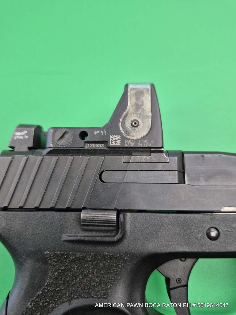 FN 509 Midsize Tactical 9mm THREADED 4.5" BRL, FN509 TRIJICON RM05 RED DOT -img-3