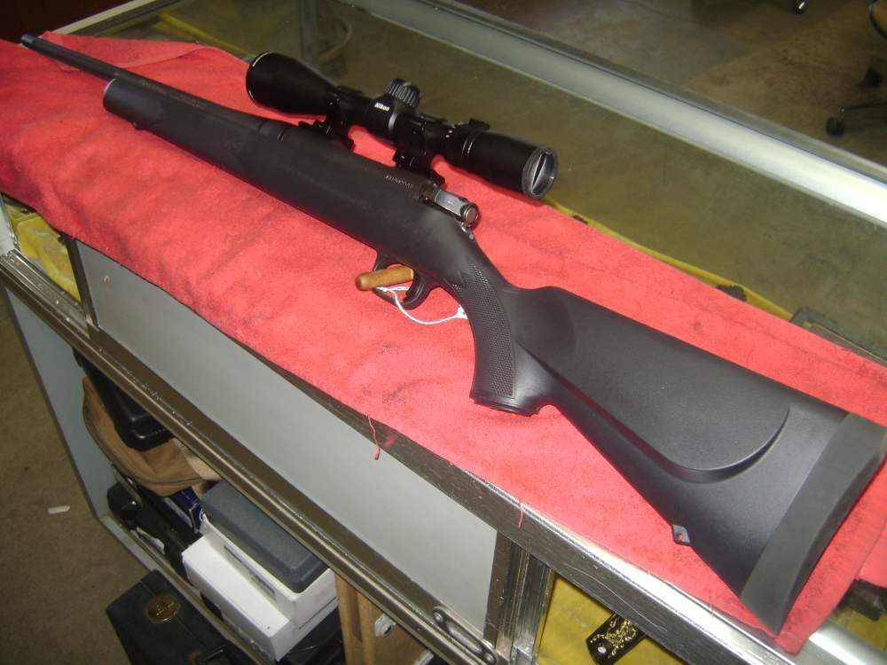 MOSSBERG ATR 7MM-08 201/2"FLUTED BARREL 13"lop 3-9 NIKON BUCKMASTER-img-0