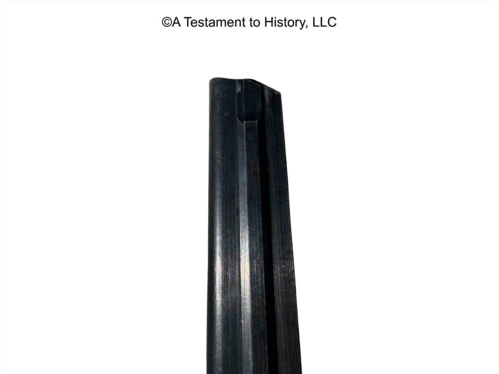 WWII GERMAN- BLACK WIDOW P08 LUGER FXO WAFFENAMPT- MAGAZINE WW2 ORIGINAL-img-6