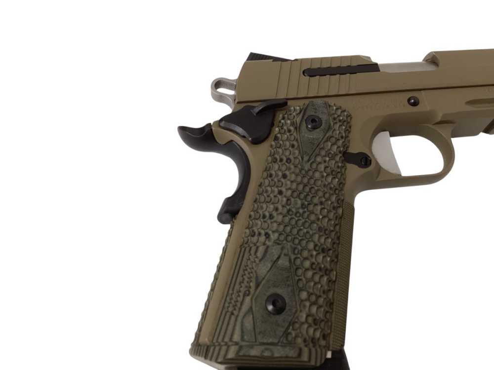 Sig Sauer 1911 Scorpion FDE 45 .45 1911CAR-45SCPN w/ Case + 2 Mags -img-2