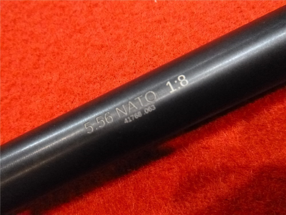 AR 15 5.56 16" M4 Profile Barrel Nitride 1:8 Carbine Length Gas System-img-1