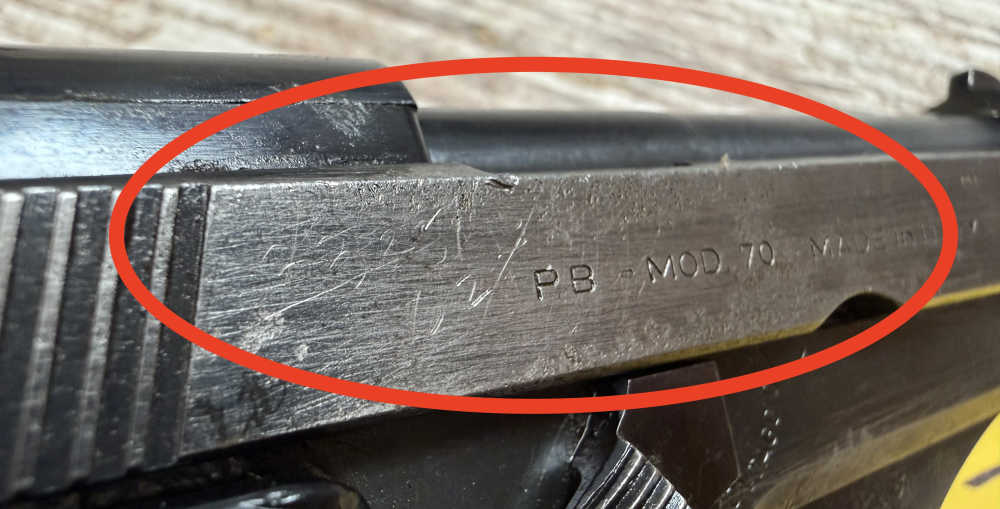 * Beretta * 70 * 32 Auto * Treaded Barrel * 1978 * 7.65 Browning *-img-36