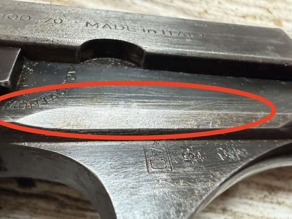 * Beretta * 70 * 32 Auto * Treaded Barrel * 1978 * 7.65 Browning *-img-37