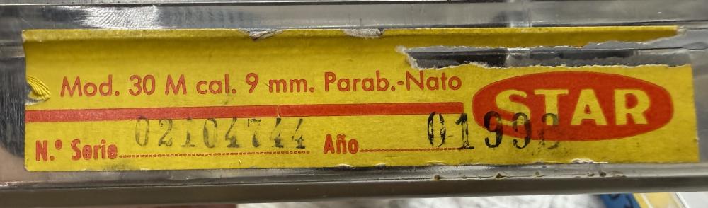 * Star * 30m * 30 M * 9mm * Two Matching Magazines * Hard Case * 1993 *-img-52