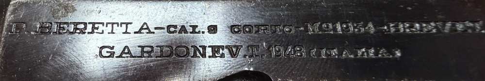 * Beretta * M1934 * 380 Auto * C&R * M-1934 * UA 56 * 1946-1949 *-img-27