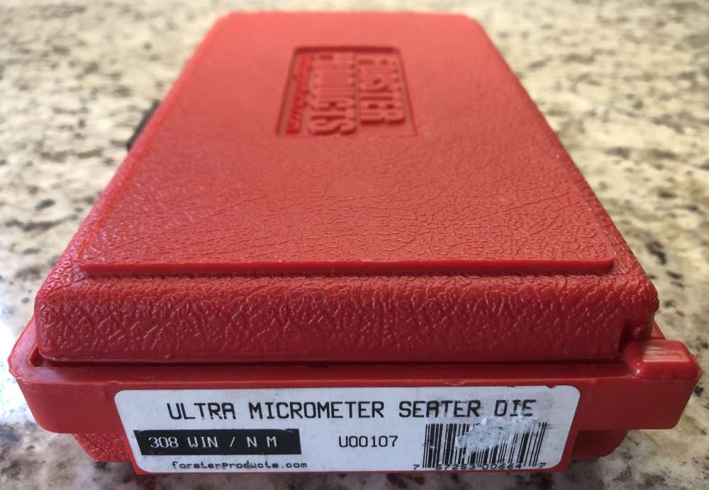 308 Win Forester Ultra Micrometer Seater Die-img-0