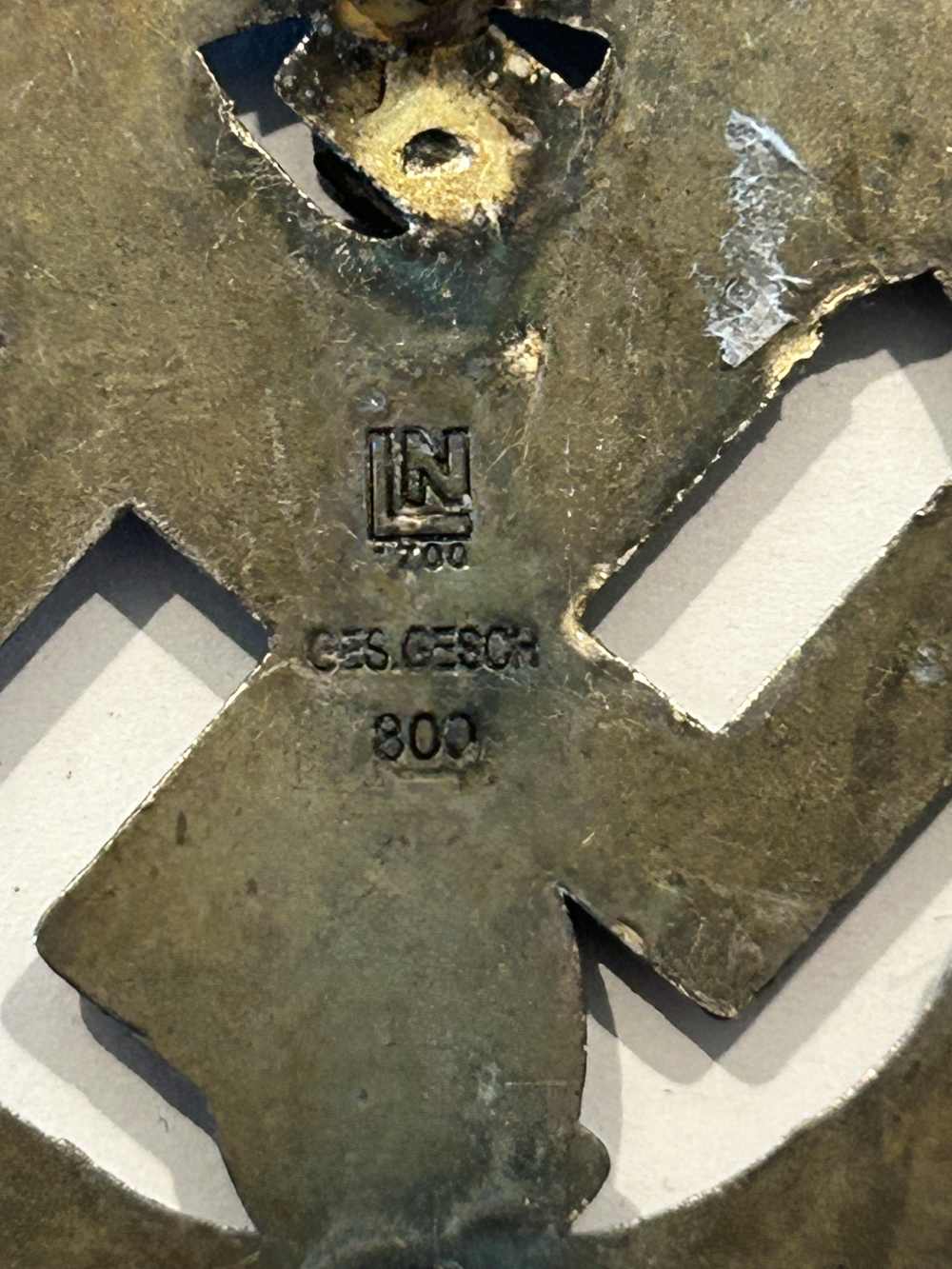 Original WW2 German NSKK Motor Sports Badge-img-9