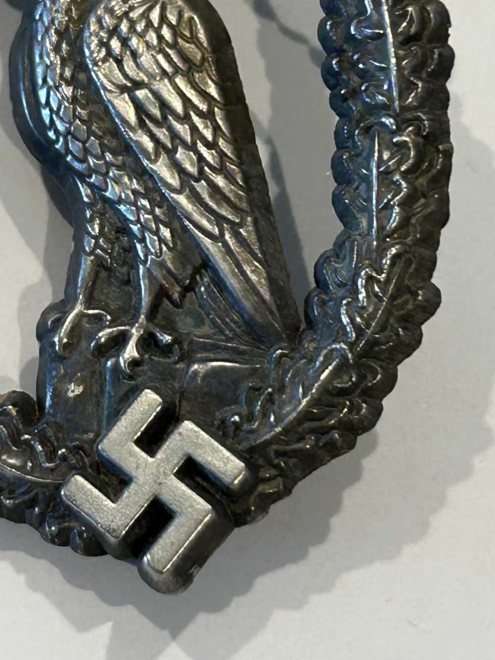 REPRODUCTION WW2 German Luftwaffe Retired Pilot Badge-img-3