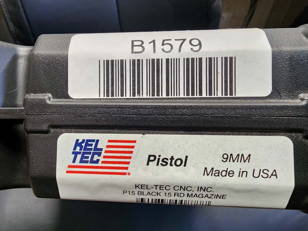 PICS! NEW KELTEC P15 9MM PISTOL 4" 15+1 12+1 FIBER OPTIC NIB 4 KEL TEC DAO-img-1