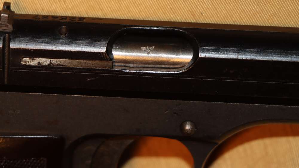 Very Fine WWII German CZ Model 27 Pistol "fnh" code-img-8