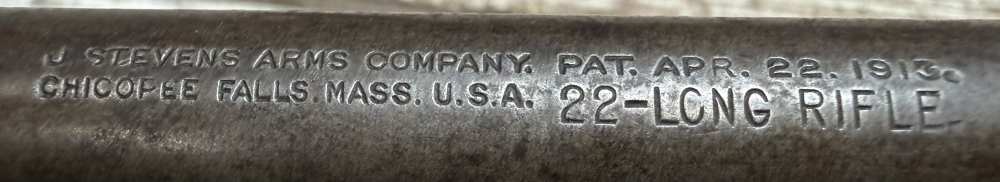 * J Stevens * Crack-shot 26 * 22 LR * CrackShot * Youth Rifle * C&R *-img-28