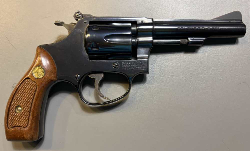 Smith & Wesson Model 34-1 .22LR Revolver-img-0