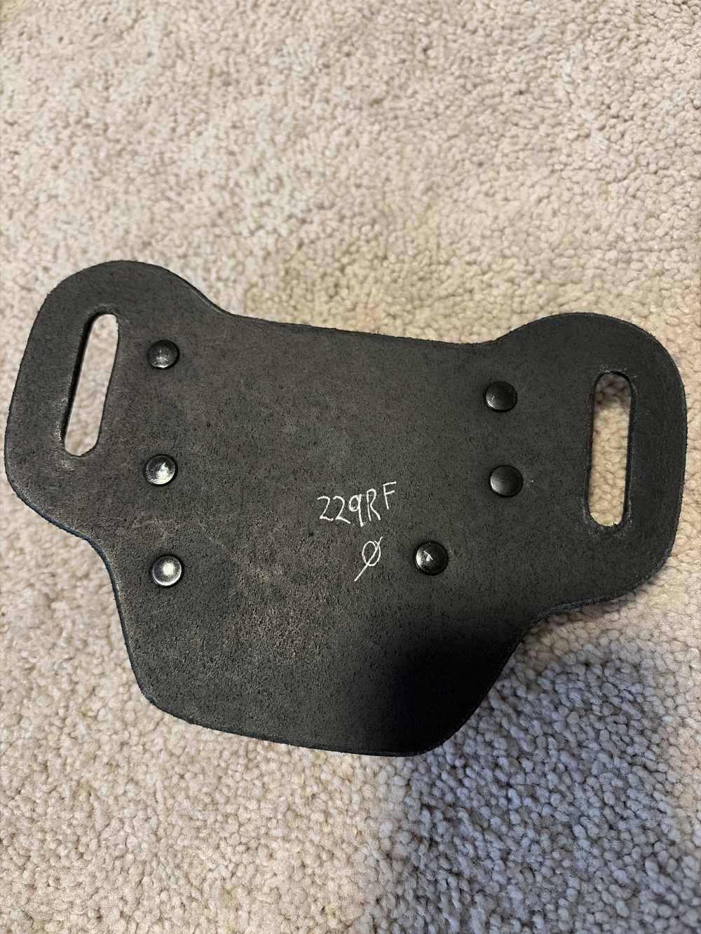 Sig P229 w/rail OWB holster-img-1