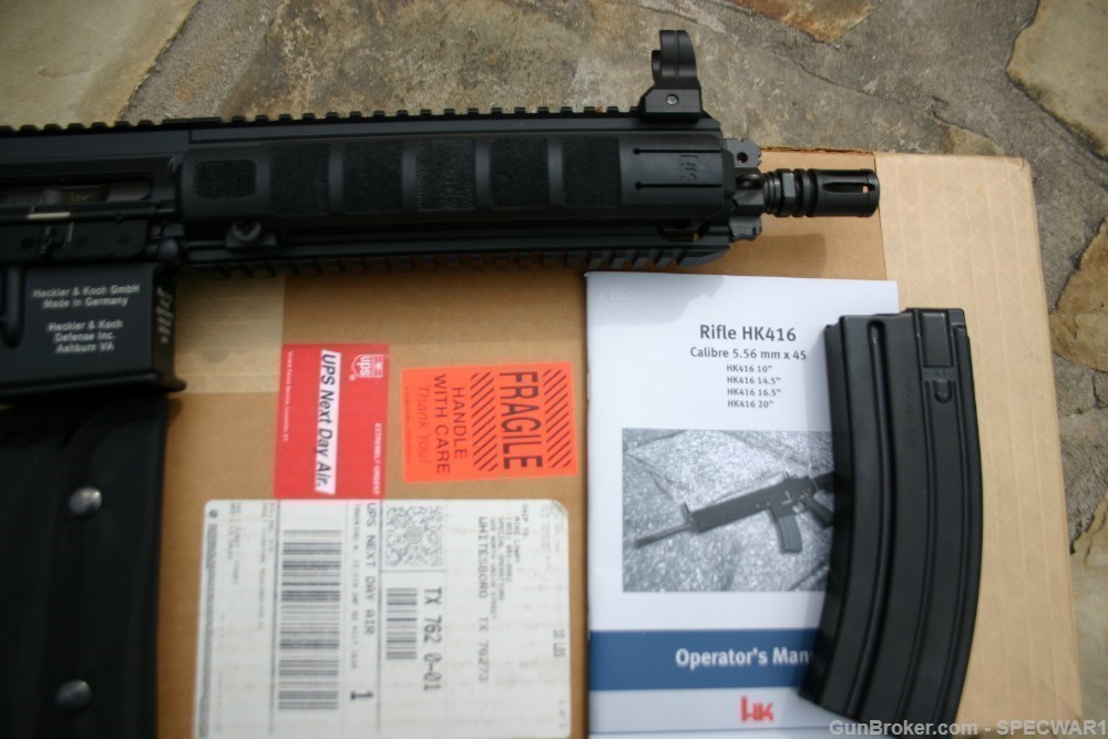 HK 416D SBR COMPLETE PKG SUPER RARE CLASS 3 ONLY-img-23