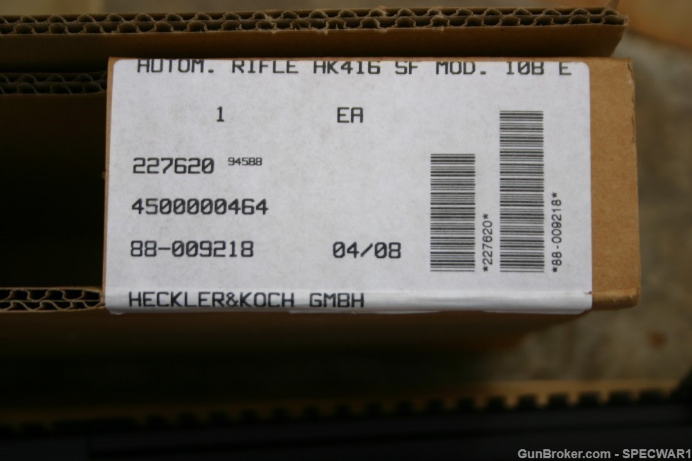 HK 416D SBR COMPLETE PKG SUPER RARE CLASS 3 ONLY-img-26