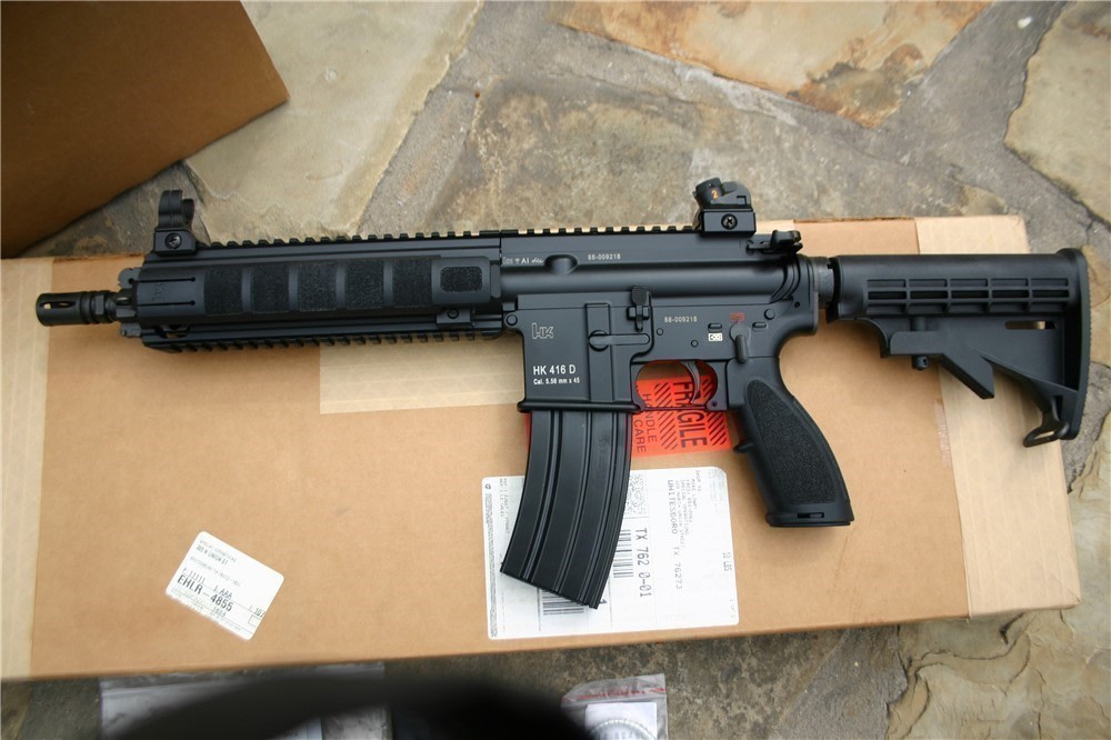 HK 416D SBR COMPLETE PKG SUPER RARE CLASS 3 ONLY-img-1