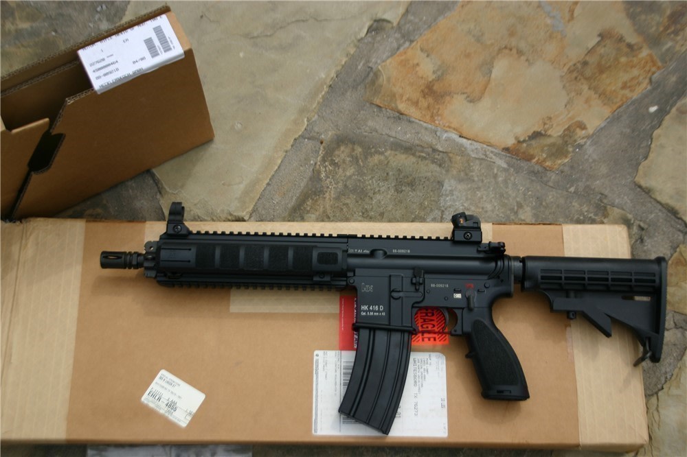 HK 416D SBR COMPLETE PKG SUPER RARE CLASS 3 ONLY-img-0