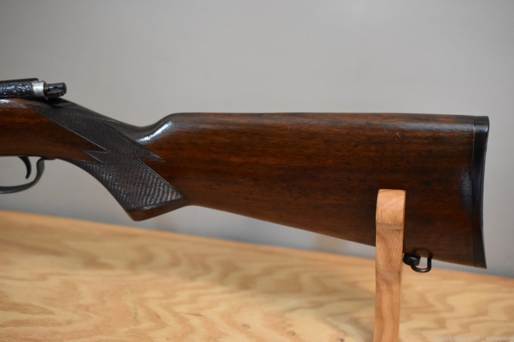 Beautiful Hand Engraved Remington Model 341 22 Caliber Bolt Action Rifle-img-4