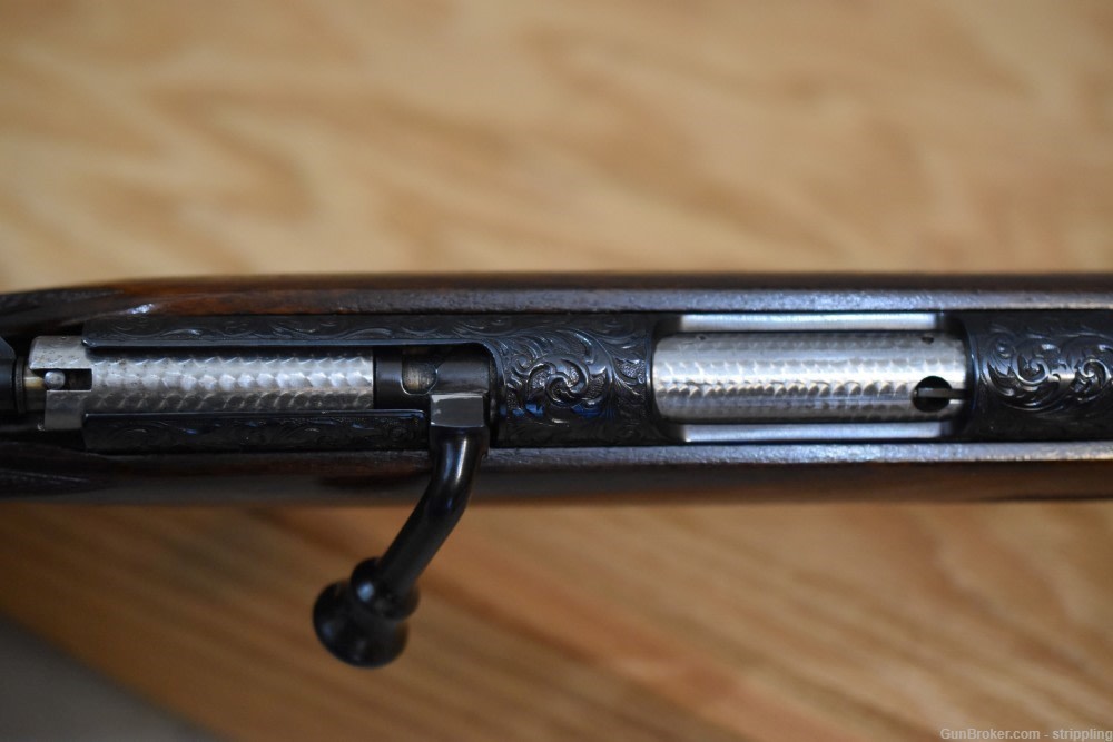 Beautiful Hand Engraved Remington Model 341 22 Caliber Bolt Action Rifle-img-16