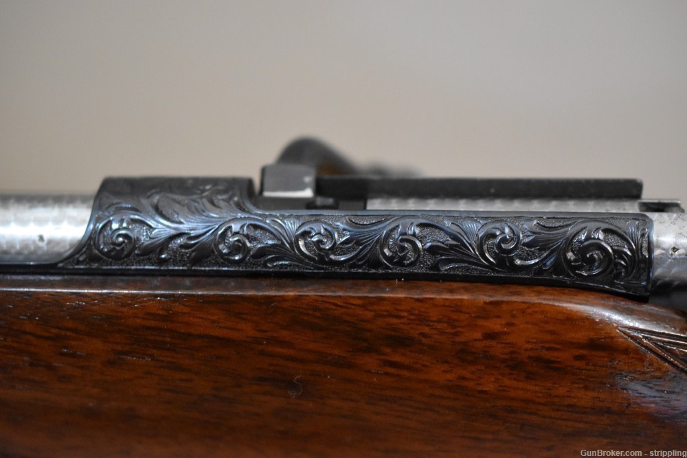 Beautiful Hand Engraved Remington Model 341 22 Caliber Bolt Action Rifle-img-11