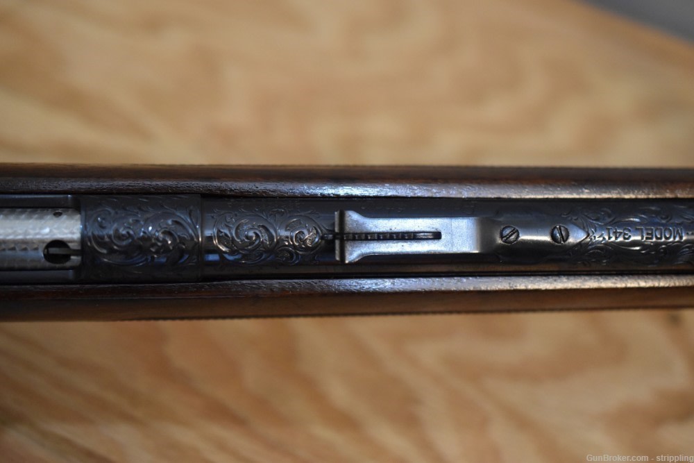 Beautiful Hand Engraved Remington Model 341 22 Caliber Bolt Action Rifle-img-19
