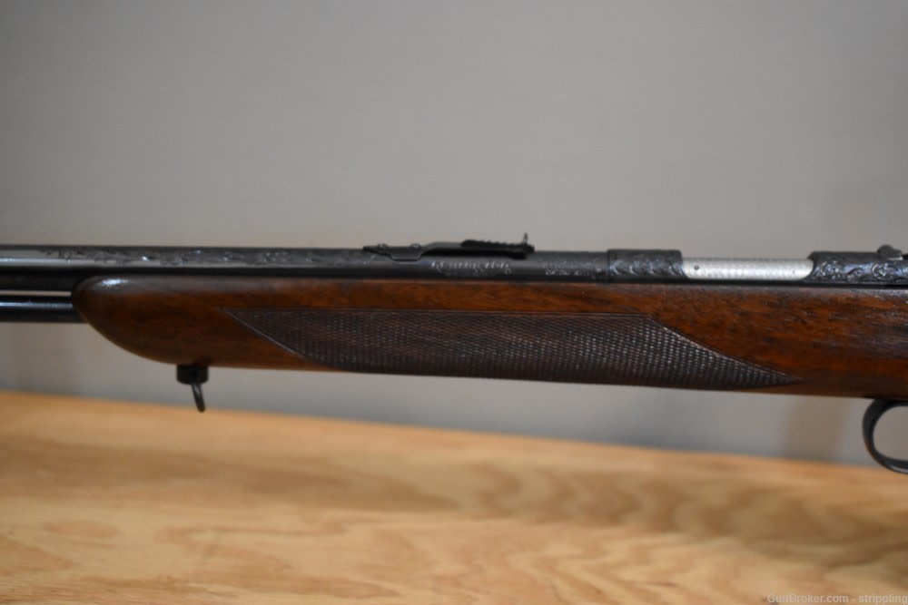 Beautiful Hand Engraved Remington Model 341 22 Caliber Bolt Action Rifle-img-12