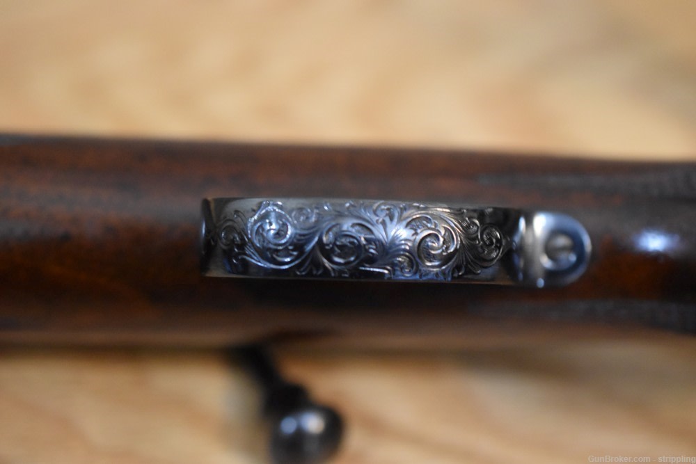 Beautiful Hand Engraved Remington Model 341 22 Caliber Bolt Action Rifle-img-8
